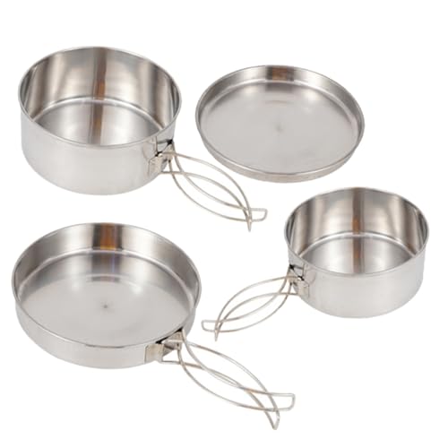 Casseroles et poêles extérieur acier inoxydable haute résistance camping