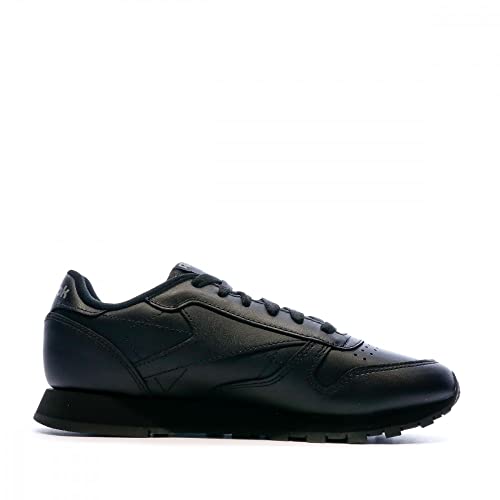 Image of Reebok Womens Classic Leather Sneaker, Black 2, 7.5 US
