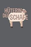 Hüter der Schafe: Punktiertes Notizbuch mit 120 Seiten zum festhalten für Eintragungen aller Art