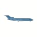 Produktbild Passenger Aircraft Wall Stickers For Kids Rooms Vinyl Art Wall Home Decor Living Room Bedroom Mural 20X90CM