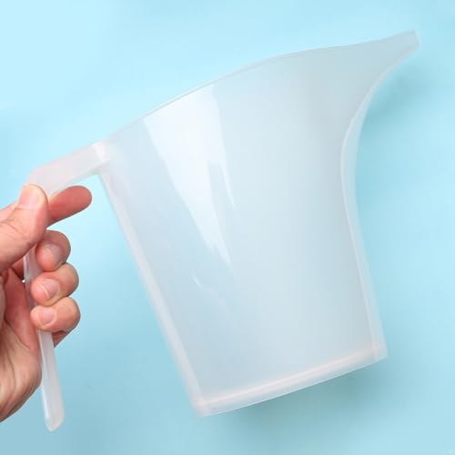 Vaso medidor plástico transparente 2000 ml miniatura 4