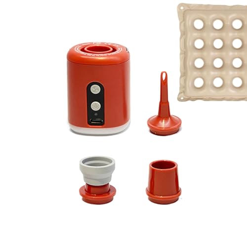 Petite pompe a air electrique portable rechargeable avec batterie 1600 mAh