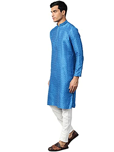 Image of Manthan Men's Full Sleeves Casual Kurta for Men