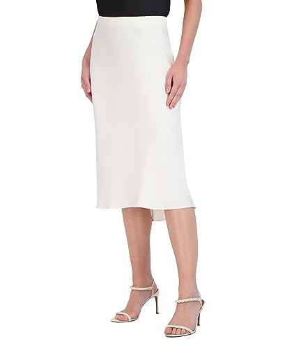 BCBGMAXAZRIA Women's Bias Pull on Slip Skirt2