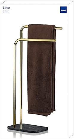kela Toallero Liron, Metal, Gold, One Size : Amazon.es: Hogar ...