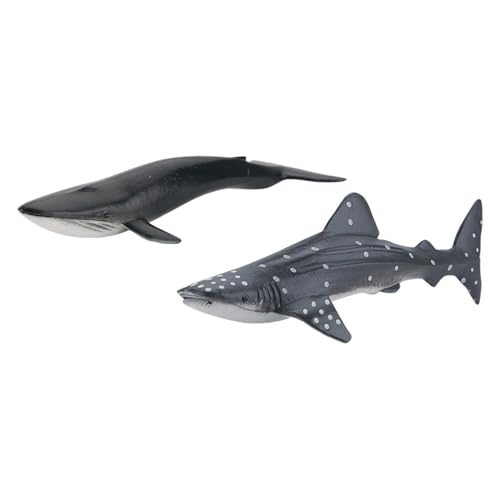Image of BNF2xWhale Figurine Home Decor PVC Model Educational Toy for Toddlers Age 3+ Kids Blue Whale|Toys & Hobbies|Toys & Hobbies|0