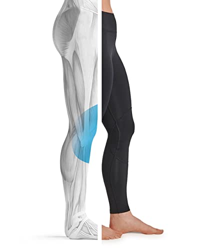 Tommie Copper Women's Pro-Grade Leggings with Knee Support | UPF 50, Breathable Compression for Sports & Daily Muscle Support3