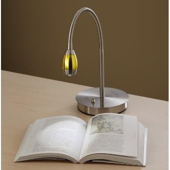 Focused Beam Natural Light Desk Lamp - Gold Shade