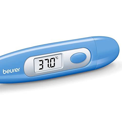 Beurer FT 09 Digitales Fieberthermometer, blau, 1er Pack