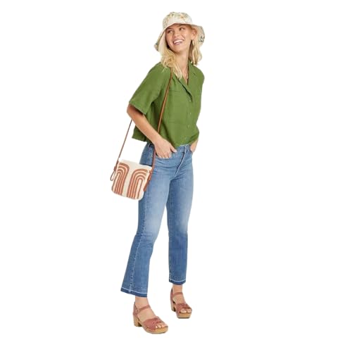 Universal Thread Women's High-Rise Ankle Bootcut Jeans -3