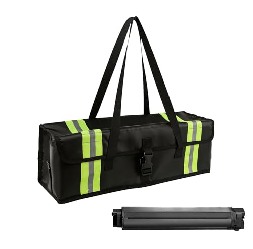 Ebike Sac de Batterie,Sac Lipo Ignifuge Anti-Explosion,avec Port de Charge Exclusif,Grande capacité de stockage de batterie Lipo pochette sûre,Stockage,...