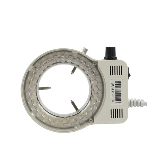 Microscope Adjustable 56 LED Ring Light Illuminator Lamp for Industry Stereo Microscope