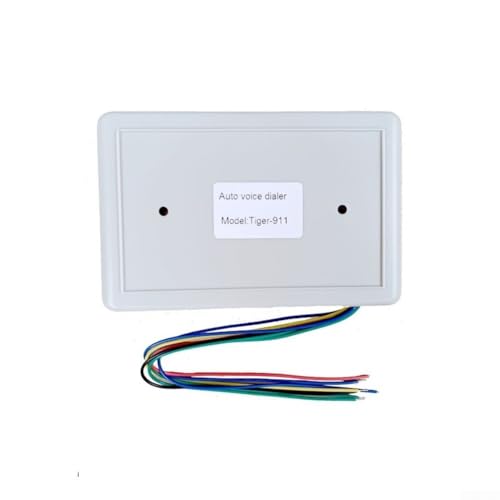 Numérotation automatique PSTN compacte blanche, auto-diagnostic et voix