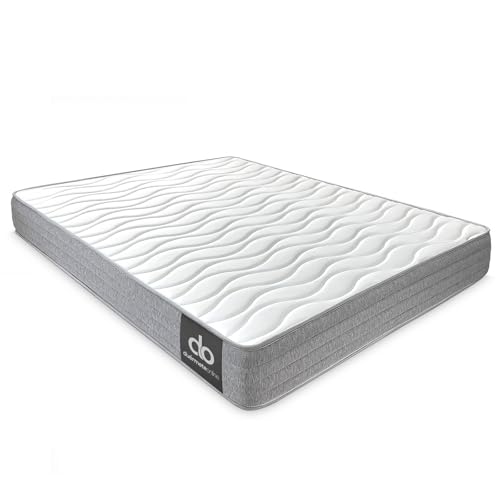 Duérmete Online - Colchón 90 x 190 Viscoelástico Frida con Cara Invierno/Verano, Ergonómico, Confort y Dureza Óptimos, Higiénico y Transpirable, Grosor 21cm
