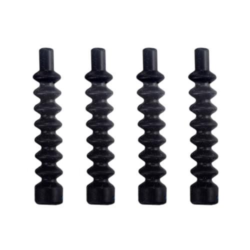 4pack Bicycles Brake Cable Noodles Rubber Waterproofed Gaiter For Brake Cable Noodles Boot