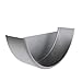 KUAFU Steel Round Trailer Fenders Single Axle & Fender Backs Fits 14