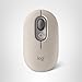 Logitech POP Mouse, Wireless Mouse with Customizable Emojis, SilentTouch Technology, Precision/Speed Scroll, Compact Design, Bluetooth, Multi-Device, OS Compatible - Mist