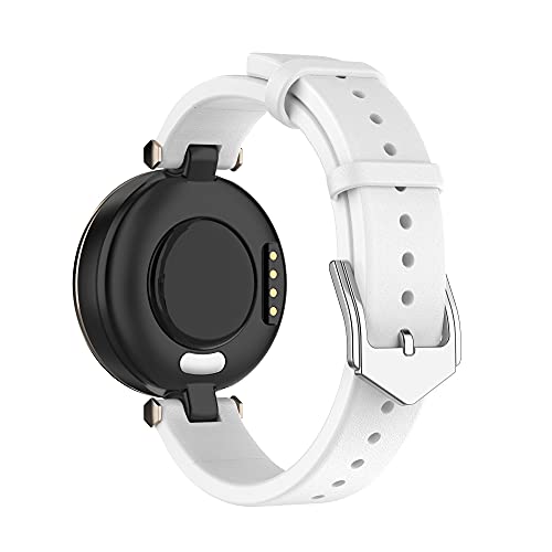 Bracelet en cuir véritable pour Garmin Lily Neuf - vue 6
