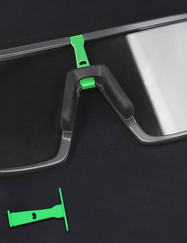 Image of Metallic Replacement Wicket for Oakley Sutro OO9406 /Sutro Asian Fit OO9406A /Sutro S OO9462 Sunglasses - Light Green