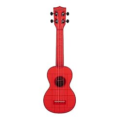 Kala KA-WMT-RD-S – Waterman, ukulélé soprano – Maritime Red Transparent - Les Beatles, Paul McCartney, John Lennon, RIngo Starr, George Harrison Kala KA-WMT-RD-S - Waterman, ukulélé soprano - Maritime Red Transparent – Image 2