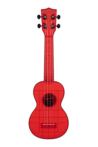 Kala KA-WMT-RD-S – Waterman, ukulélé soprano – Maritime Red Transparent - Les Beatles, Paul McCartney, John Lennon, RIngo Starr, George Harrison Kala KA-WMT-RD-S - Waterman, ukulélé soprano - Maritime Red Transparent – Image 3