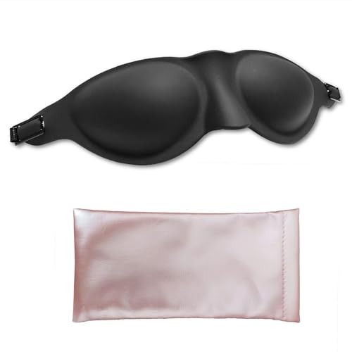 ✅ 10 Best Moisture Goggles for Dry Eye 9 Acopelo Silicone Sleep Goggles, Moisture Chamber Glasses for Dry Eyes, Reusable Dry Eye Sleep Mask Elastic and Stretchable Strap, Hydrating Sleep Mask with Goggles case