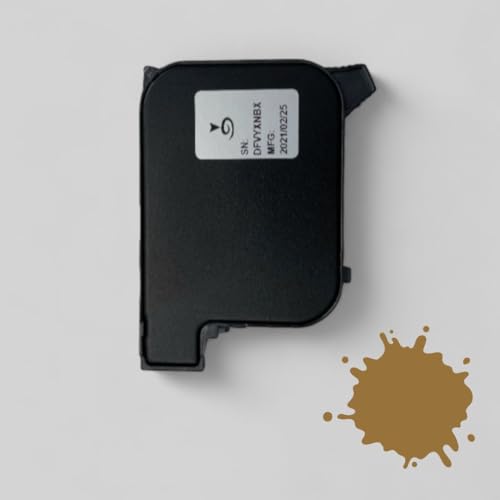 Cartouche imprimante alimentaire X marron pour décoration de gâteaux et azyme