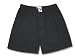 Biagio Men's Solid BLACK Color BOXER 100% Knit Cotton Shorts