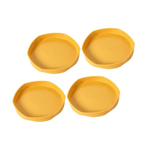 Alasum 4 Stück Teiliges Pflanzentopf untersetzer Robustem Kunststoff und Langlebig Geeignet für Innen Außenbereich als Pflanzgefäß zubehör zur Auffangschale von Überschüssigem Wasser