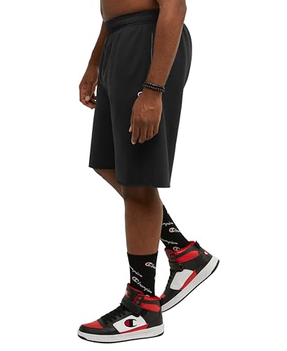 Champion Men's Shorts, Fleece, Midweight Shorts, Athletic Shorts With Pockets (Reg. Or Big & Tall)3