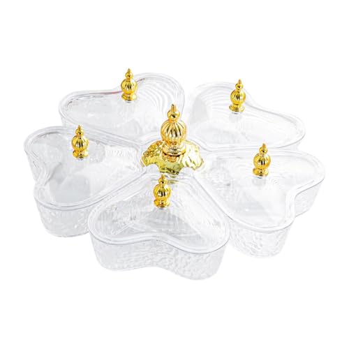 T Tooyful �d�؂�t����]���T�[�r���O�g���C 5�̃R���p�[�g�����g �I�[�K�i�C�U�[ �L�����f�B&�i�b�c�f�B�b�V�� �W�t�� �N�b�L�[ �i�b�c �P�[�L�p, �N���A�n�[�g