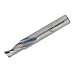 LMT Onsrud 63-775 Solid Carbide Upcut Spiral O Flute Cutting Tool, Inch, Uncoated (Bright) Finish, 21 Degree Helix, 1 Flute, 2.5000" Overall Length, 0.2500" Cutting Diameter, 0.2500" Shank Diameter