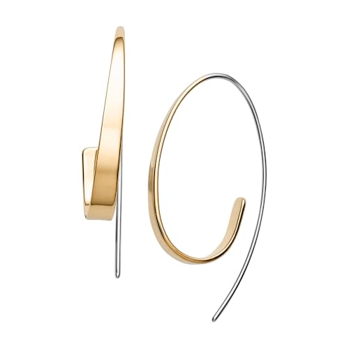 Skagen Damen-Edelstahl-Ohrringe KARIANA mit Ohrdrahtverschluss