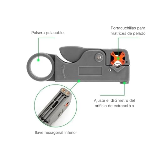 Pinzas para cable coaxial 18 Imagen adicional