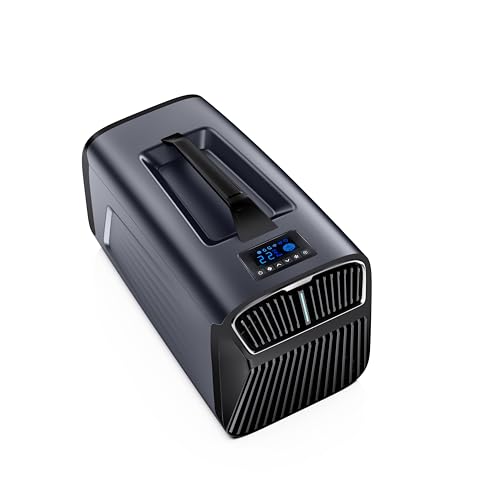 BAYKUL Portable Camping Air Conditioner for Outdoor and Indoor Use, 5000BTU Cooling for for Truck,RV,Van Parking Cooling,Quite AC Suitable for Tent Garage,Small Room and Pet