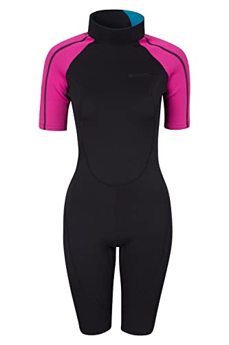 Mountain Warehouse Combinaison de Bain Courte pour Femme - Néoprène - Fermeture éclair - Coutures Plates -...