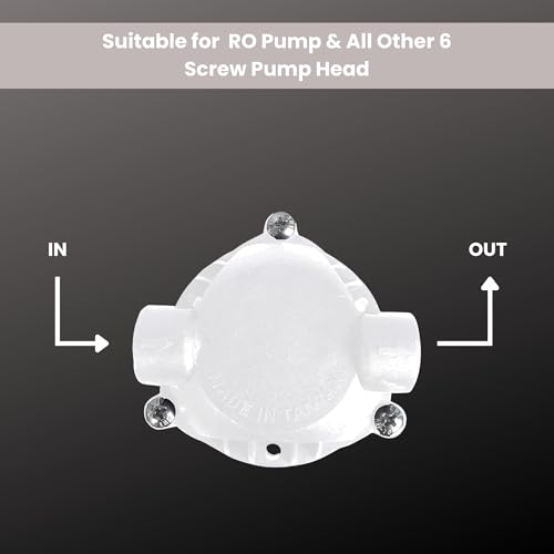 Image of AMPEREUS RO Booster Pump Head for Aquaguard /Kent And All Type RO, Black or White - 1 Pcs