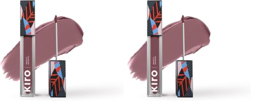 Image of Kiro Non-Stop Airy Matte Liquid Lipstick - Brown Sugar, 5ml (Pack of 2)