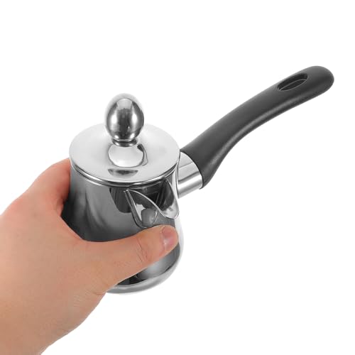 Jarra de café KICHOUSE profesional en acero inoxidable de 350ml 5