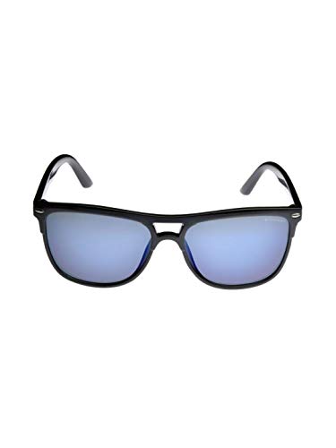 Image of Giordano UV Protected Men's Wayfarer Sunglasses - (57 I Blue Lens , Medium)
