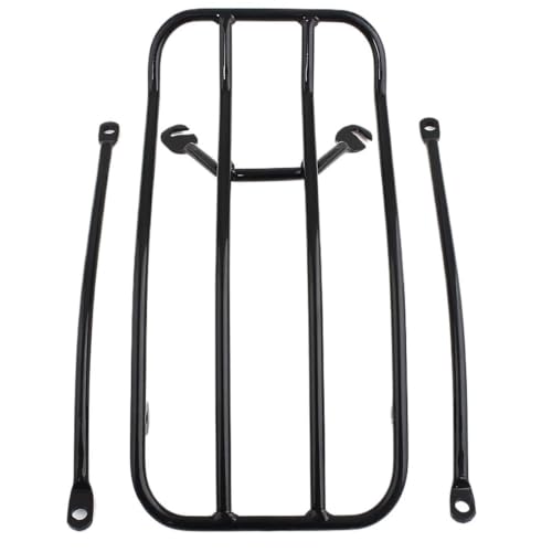Porte-bagages moto et extension de support pour road trip en Triumph Bobber