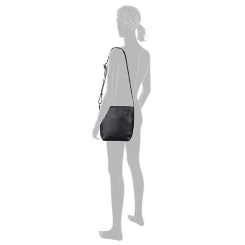 Sac de transport femmes Paige noir chic avec fermeture zippée