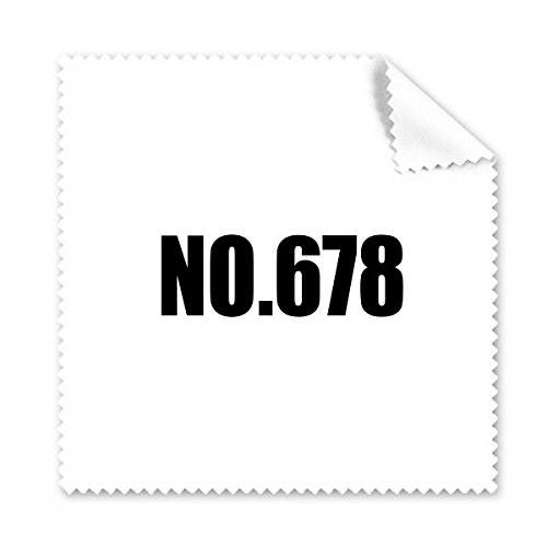 Tissu de nettoyage No.678 pour écrans de téléphone portable et lunettes au quotidien