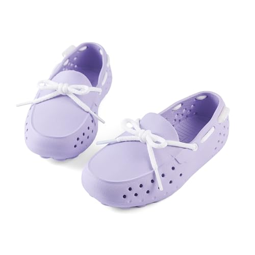 Image of People Footwear Senna Kids - Waterproof Slip-On Rubber Loafers, Lightweight Durable Boat Shoes for Boys & Girls, Non-Slip Water Shoes for Outdoors