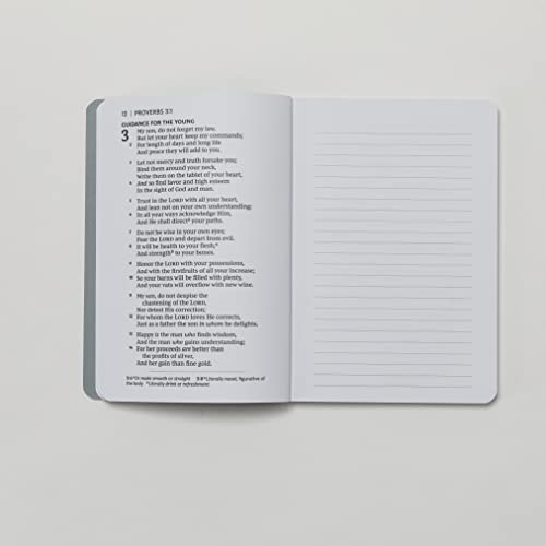 NKJV Bible Journal - Proverbs, Softcover, Comfort Print: Holy Bible, New King James Version - Image 4