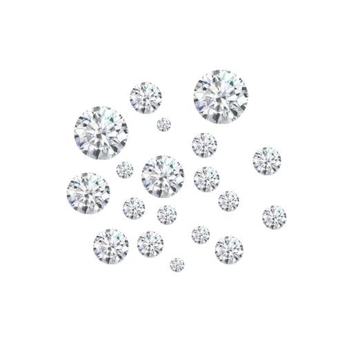 0.7-12mm High Clarity D Colorless Round Moissanite Diamond