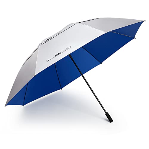 G4Free 54/62/68/80 Inch Protezione UV Ombrello da Golf Auto Open Vented Double Canopy Ombrello Antivento Extra Large Ombrelloni Oversize