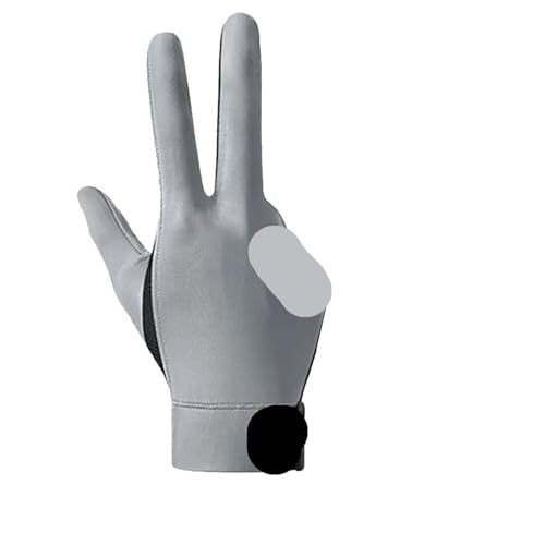 Gants de billard antidérapants et réglables avec grip paume haute élasticité