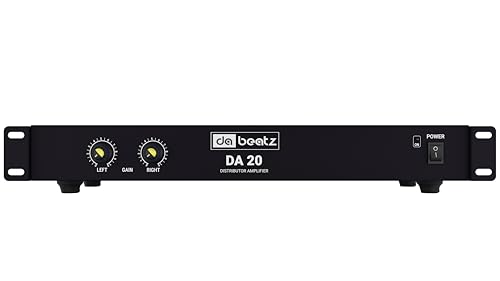 Image of da.beatz. DA 20 Sound Distributor Amplifier For DJ Disco Birthday Party Stereo Mono Equipment Large Scale Event