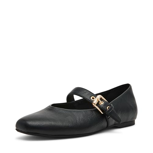 Dolce Vita Womens Mulaney Black Smooth 6.5 Medium